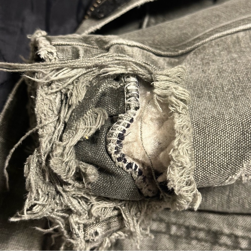 Vintage Carhartt  Distressed Quilt Artic Jacket  C26 MOS - Picture 8 of 12